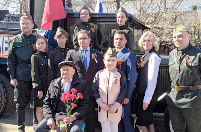 В Соликамске тепло поздравили участников Великой Отечественной войны